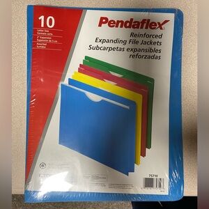 Pendaflex Expanding File Jackets Assorted Colors